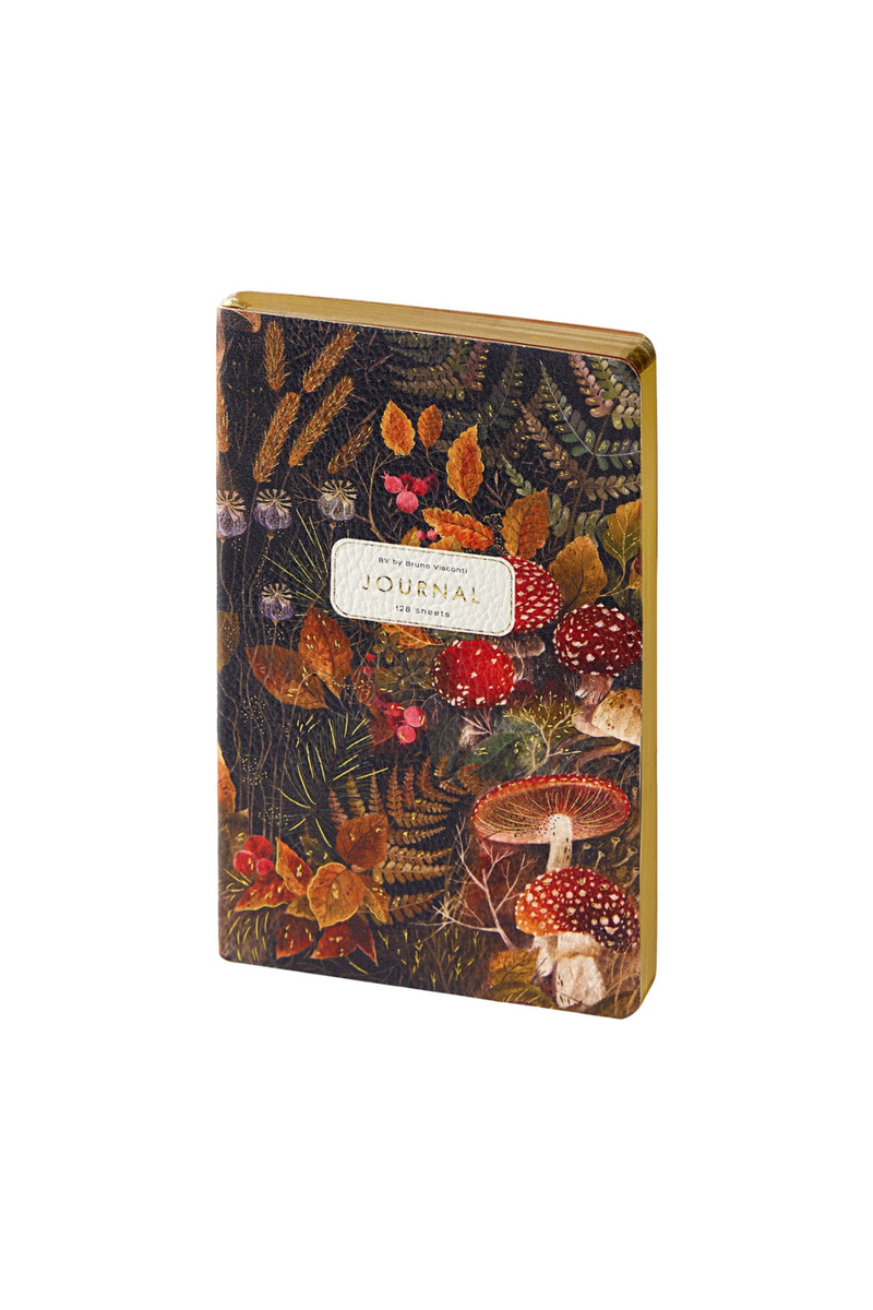 Bruno-Visconti-A5-Vegan-Leather-Daily-Planner-Forest-Mushrooms