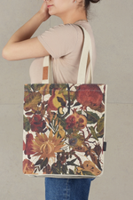5 of 10:Canvas Printed Shopper Tote Bag