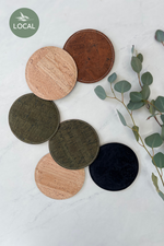 1 of 10:Cork Coasters Set