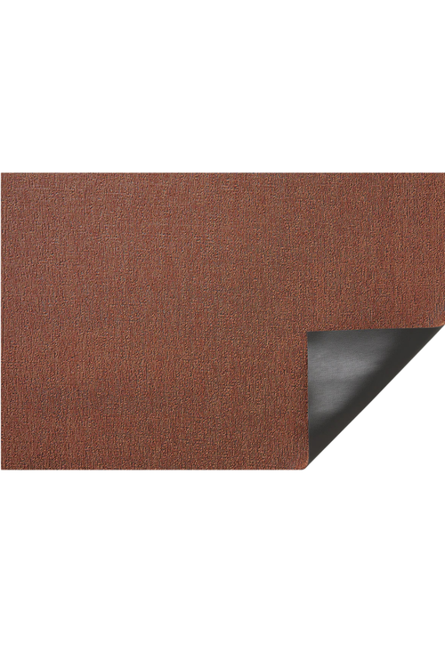 Burnt Coral Heathered Shag Mat