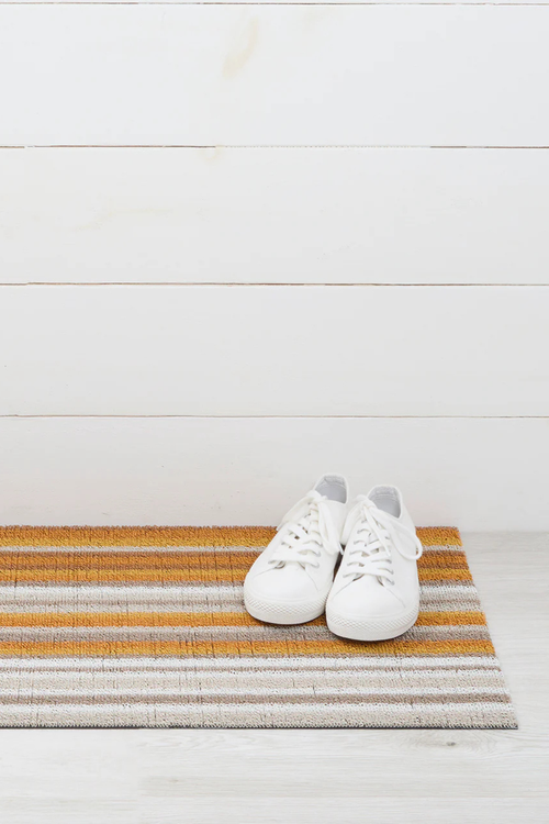 Desert Horizon Stripe Shag Mat