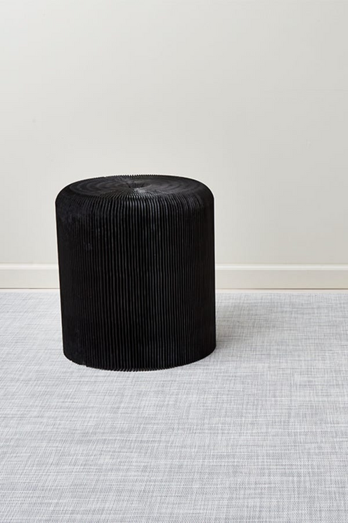 Mist Mini Basketweave Woven Floor Mat