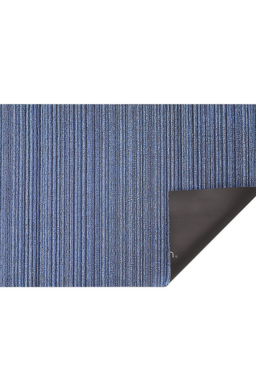 Ocean Skinny Stripe Shag Mat