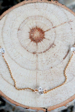 2 of 3:Herkimer Diamond Necklace