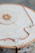 3 of 3:Herkimer Diamond Necklace