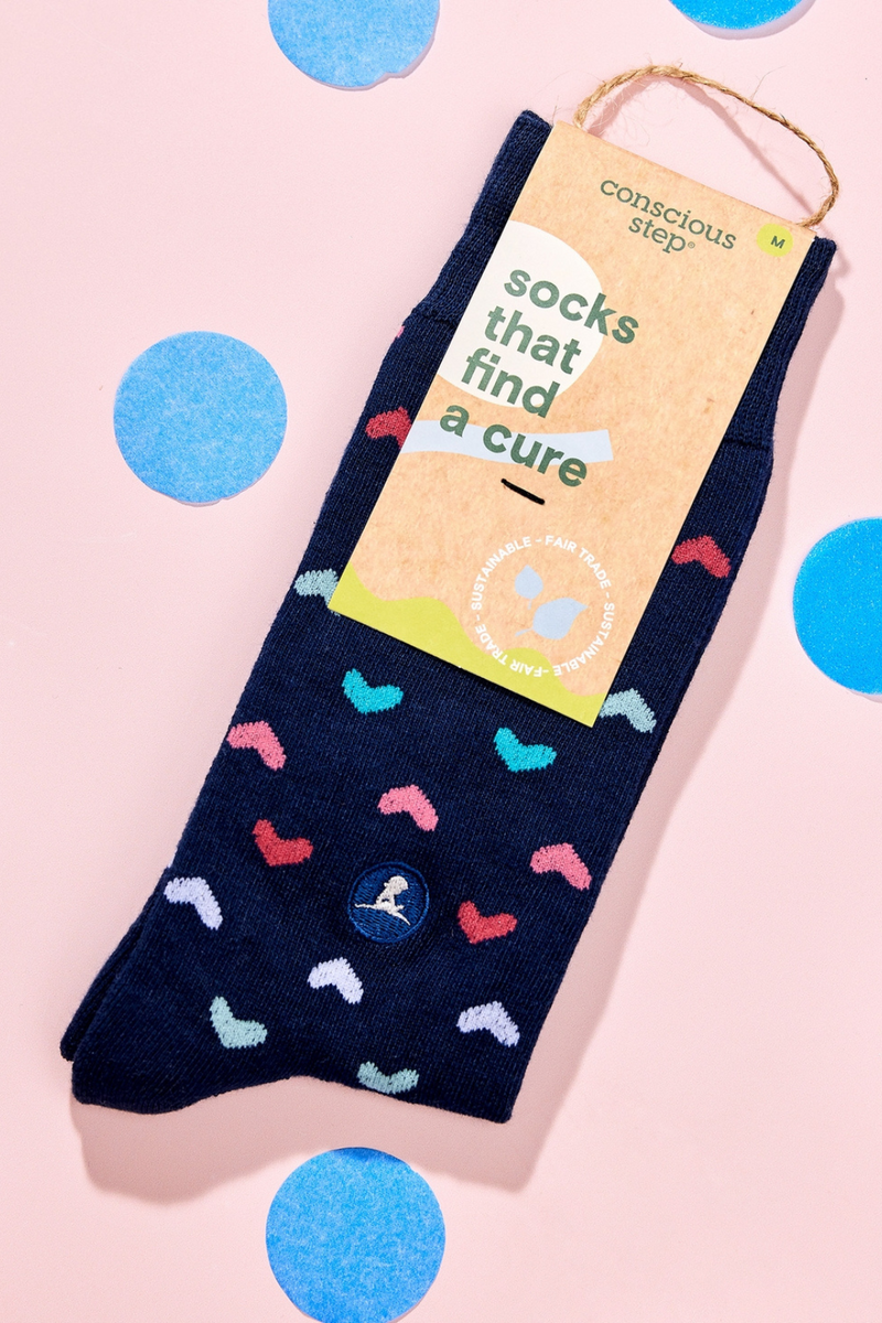 Conscious-Step-Socks-That-Find-a-Cure-Navy-Hearts
