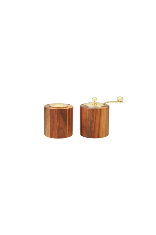 Acacia Salt + Pepper Mills