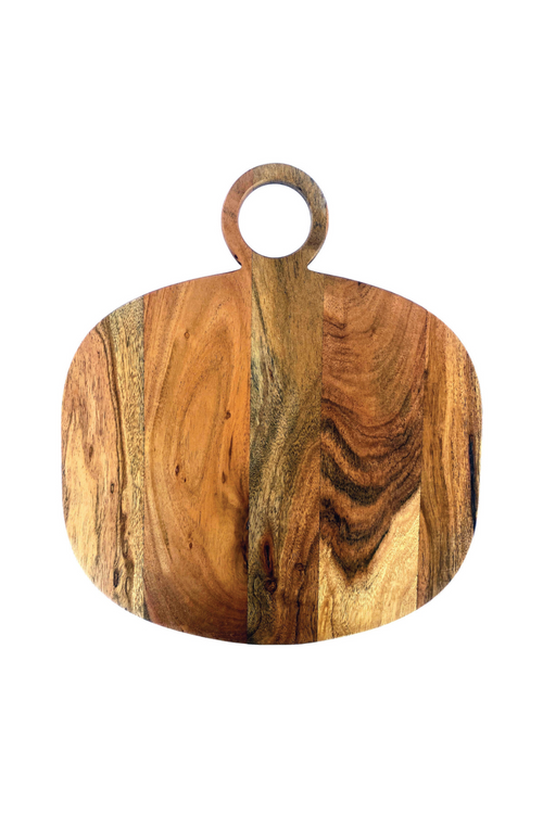 Acacia Wood Round Cheese Board