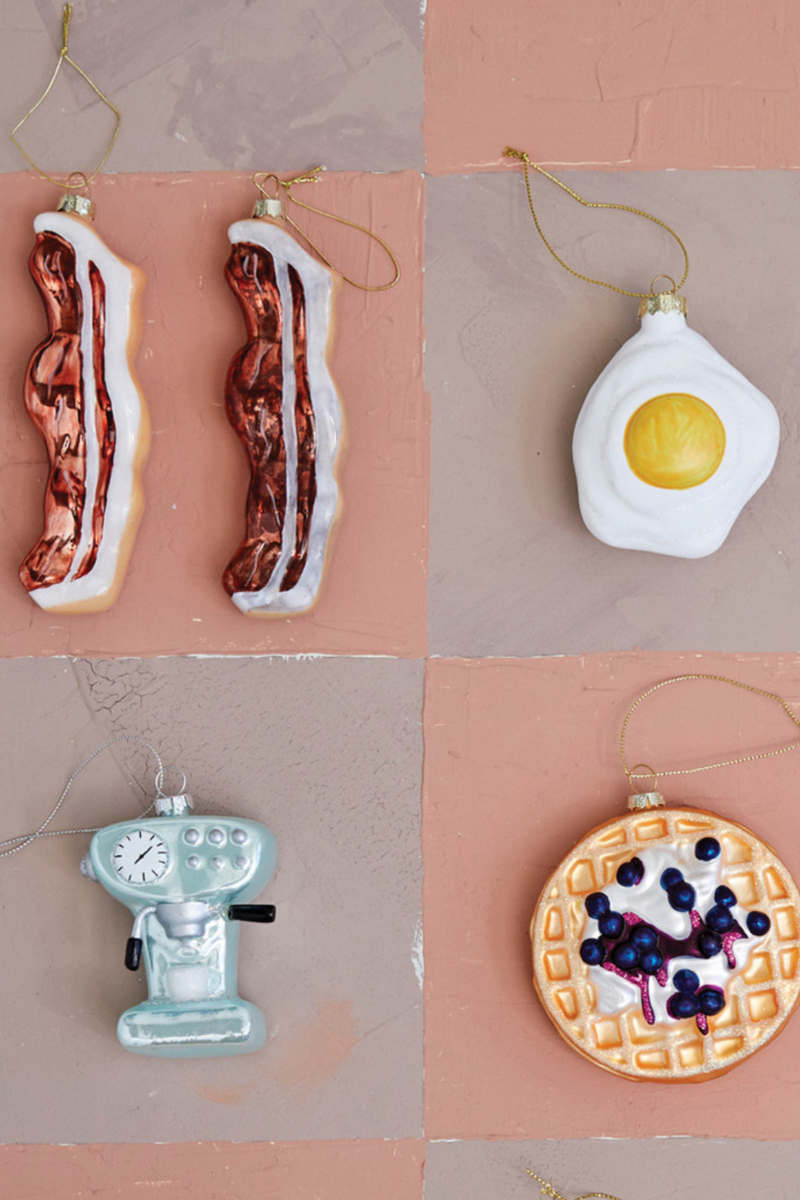 Creative-Co-Op-Bacon-Glass-Ornament