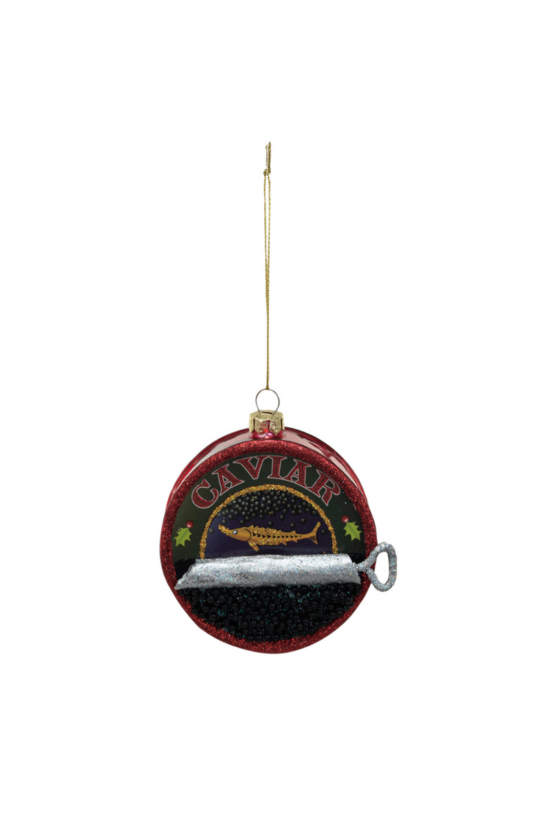 Creative-Co-Op-Caviar-Glass-Ornament