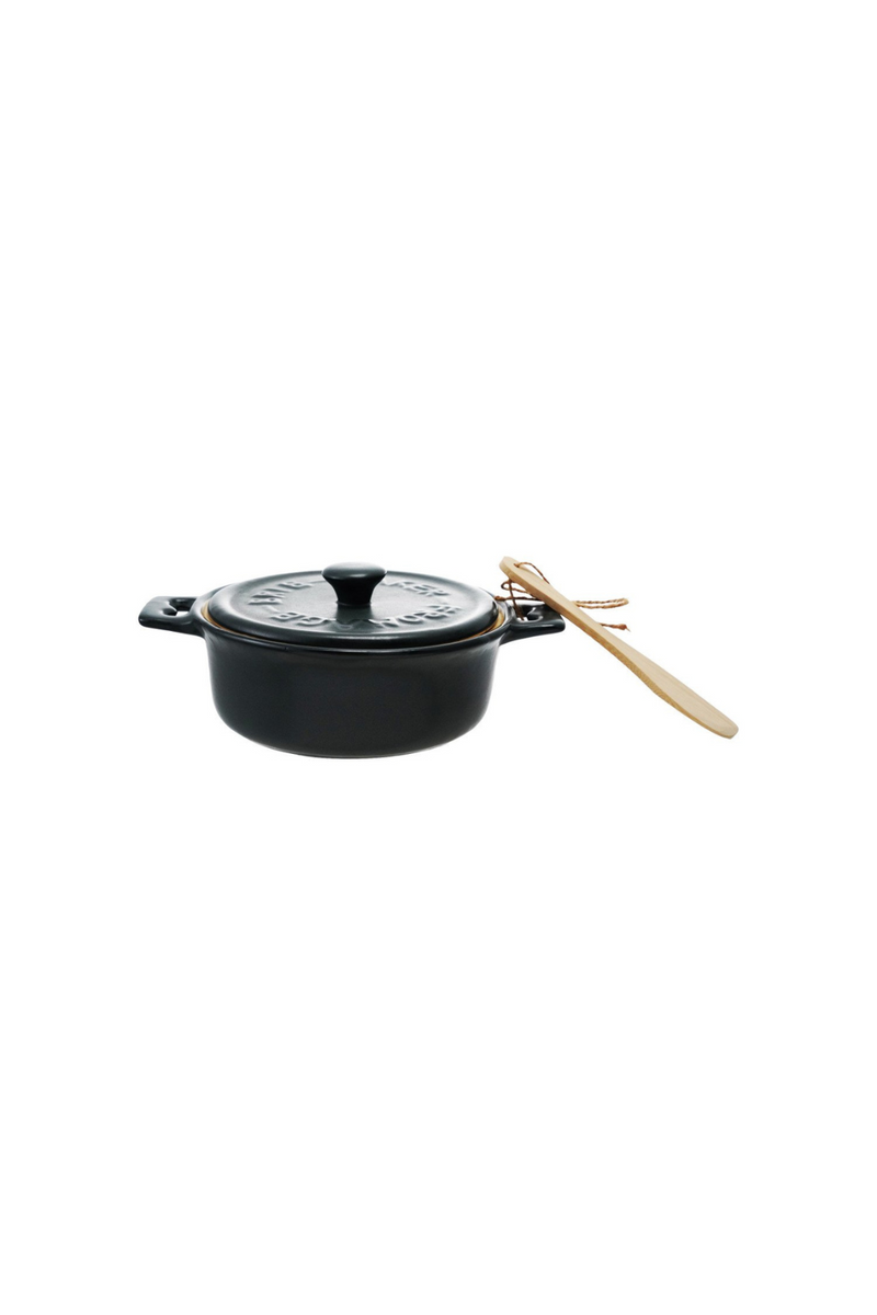 Creative-Co-Op-Ceramic-Brie-Baker-Matte-Brown