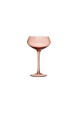 1 of 3:Blush Stemmed Champagne Coupe Glass