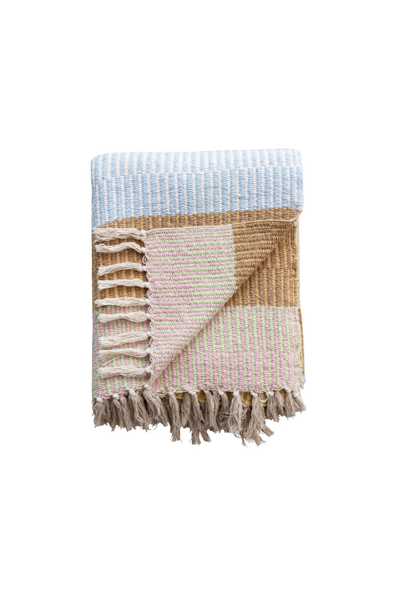 Creative-Co-Op-Coastal-Living-Striped-Throw