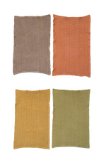1 of 5:Stonewashed Cotton Waffle Weave Tea Towel