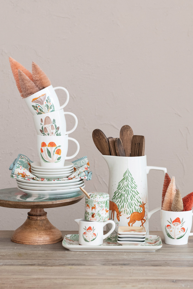Creative-Co-Op-Enchanted-Mushroom-Ceramic-Dish