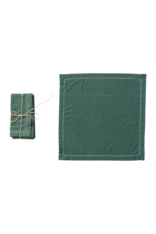 Evergreen Cotton Napkin Set