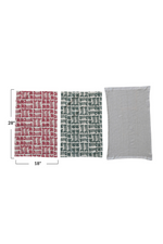 3 of 3:Festive Waffle Weave Tea Towels