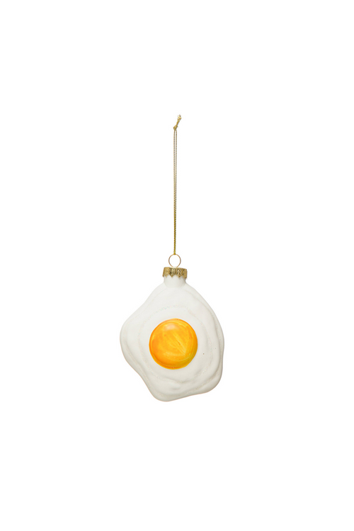Creative-Co-Op-Fried-Egg-Ornament