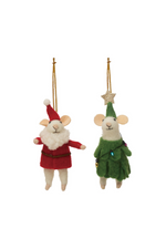 Creative-Co-Op-Holiday-Mouse-Wool-Felt-Ornament-Santa-Tree