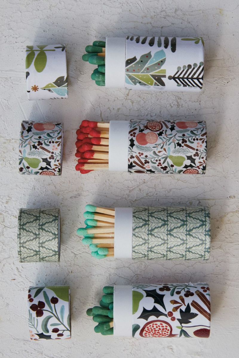 Creative-Co-Op-Holiday-Safety-Match-Tube