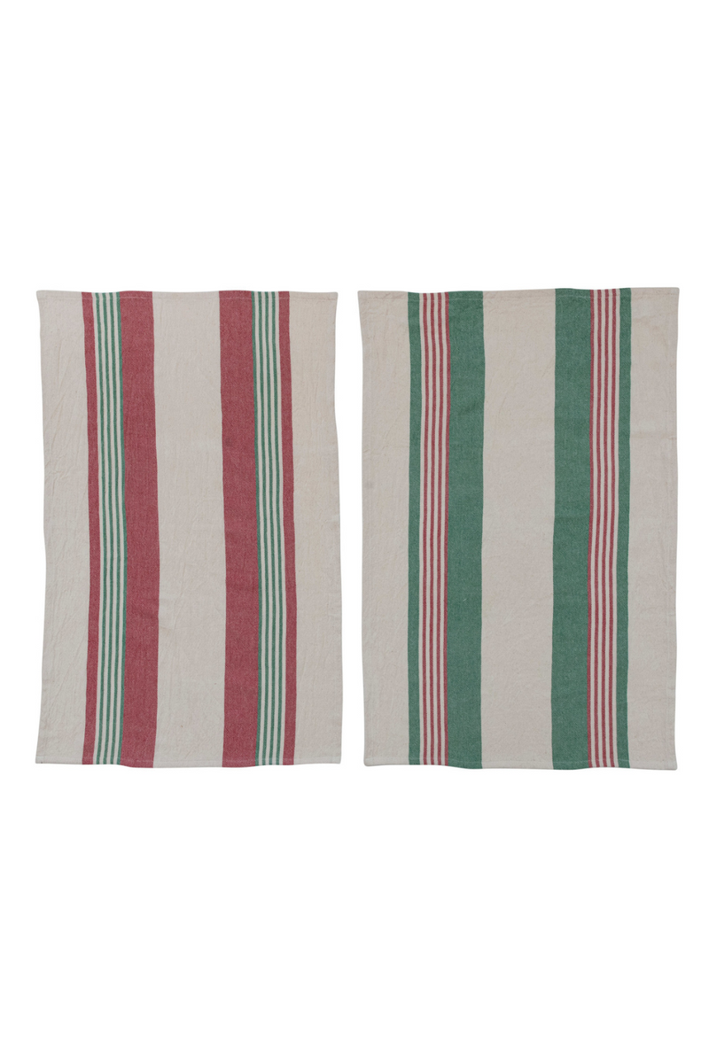 Creative-Co-Op-Holiday-Stripe-Tea-Towels