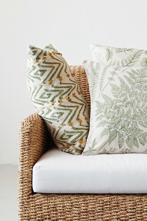 Knotted Botanist Lumbar Pillow