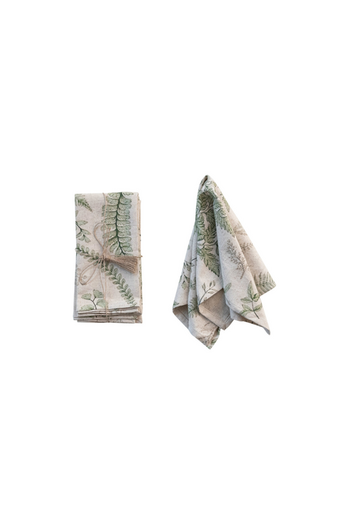 Linen Botanicals Napkin Set