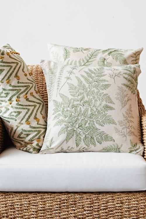 Linen Botanicals Pillow