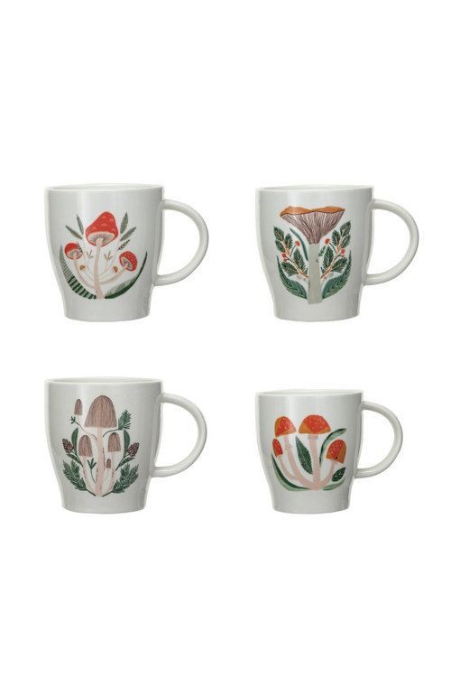 Merry Mushroom Printed Mug