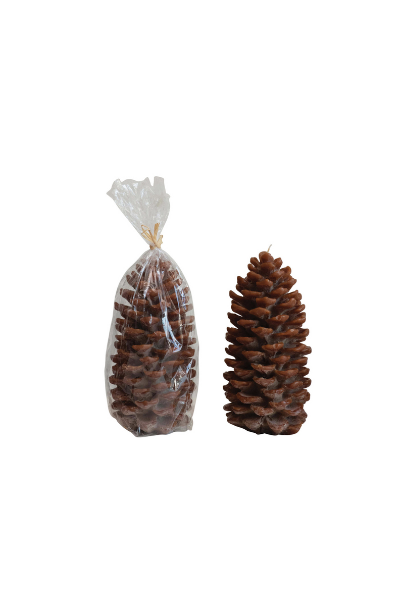 Creative-Co-Op-Unscented-Pinecone-Candle