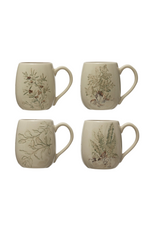 1 of 6:Pressed Botanical Mug