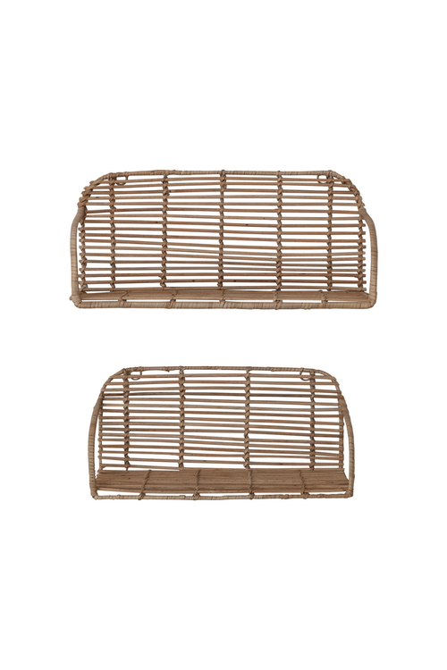 Rattan Wall Shelf