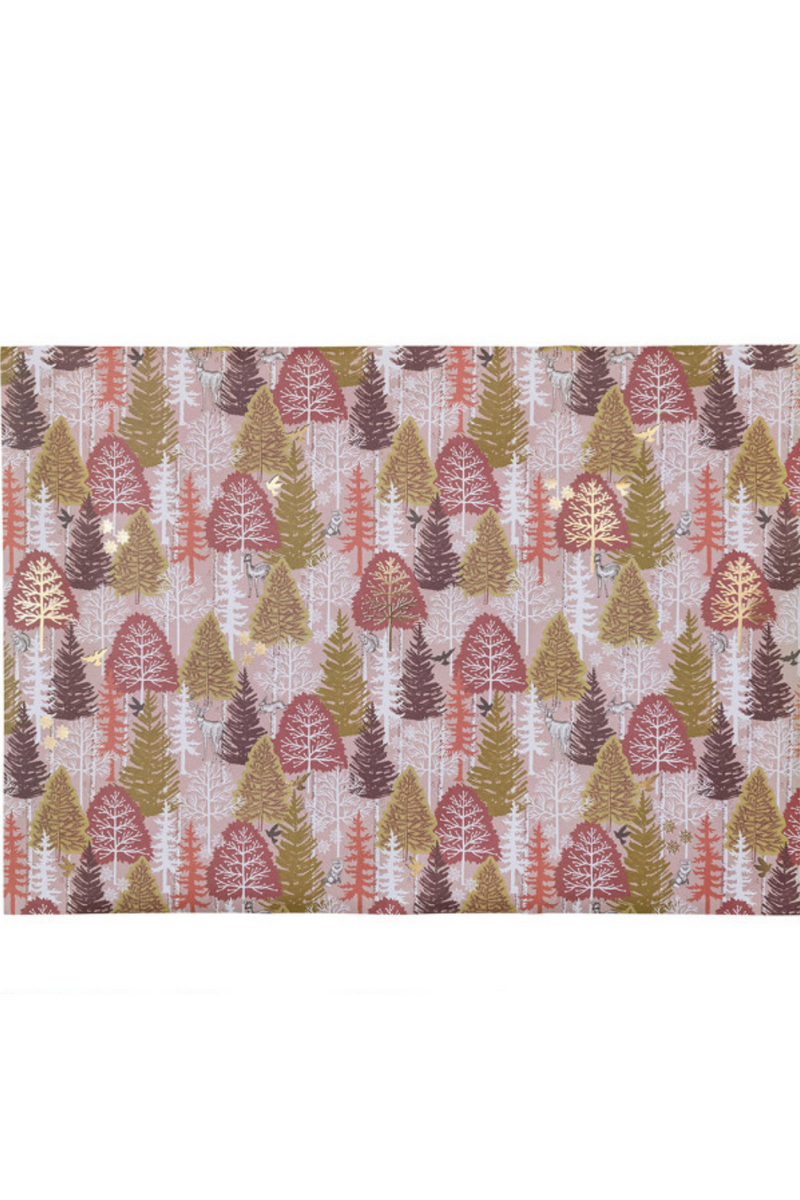 Creative-Co-Op-Recycled-Wrapping-Paper-Sheets-Red-Trees