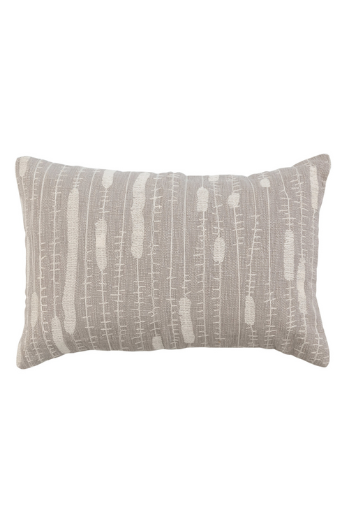 Sanctuary Embroidered Stitch Pillow