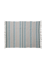 1 of 5:Seaside Striped Throw