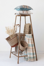 5 of 5:Seaside Striped Throw