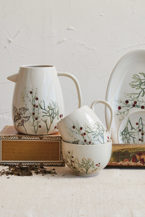 Seasonal Botanicals Ceramic Mug