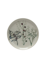 1 of 2:Seasonal Botanicals Ceramic Plate