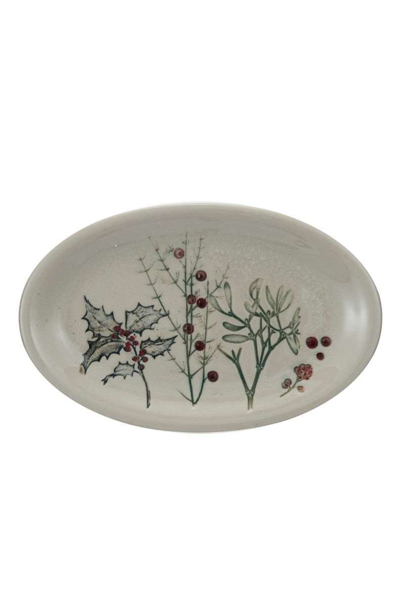 Creative-Co-Op-Seasonal-Botanicals-Ceramic-Serving-Platter