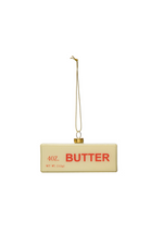 1 of 2:Stick of Butter Glass Ornament