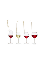 1 of 5:Wine Glass Ornament