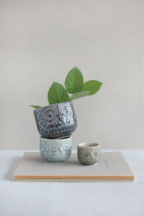 Wise Owl Planter