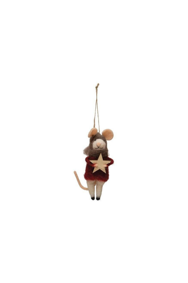 Creative-Co-Op-Wool-Felt-Mouse-Ornament-Star