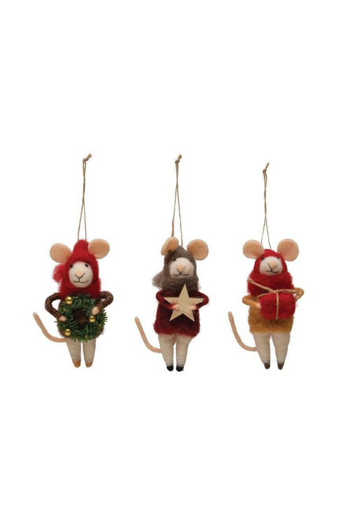 Creative-Co-Op-Wool-Felt-Mouse-Ornament