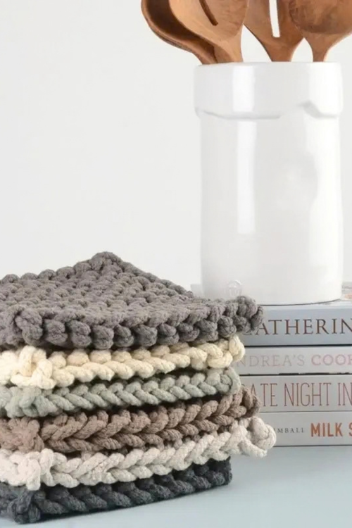 Cotton Crochet Pot Holder