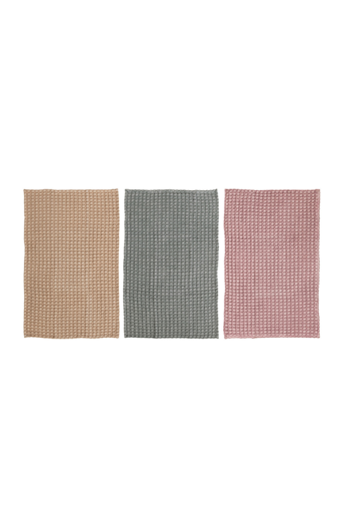 Oversized Stonewashed Cotton Waffle Weave Tea Towel