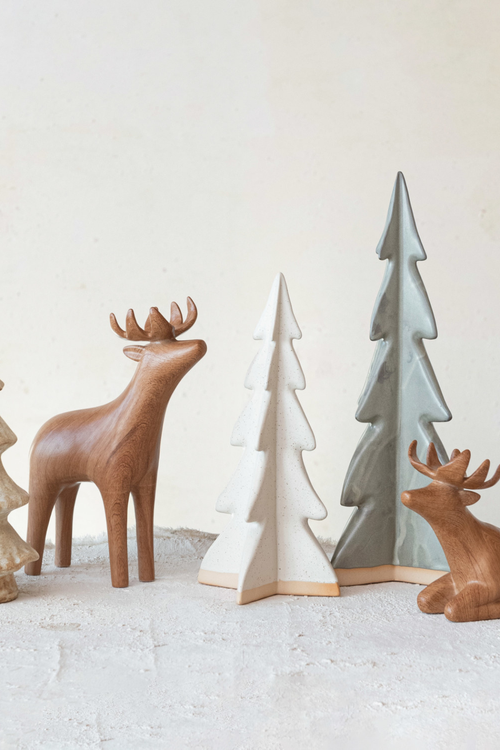Reactive Glaze Ceramic Trees