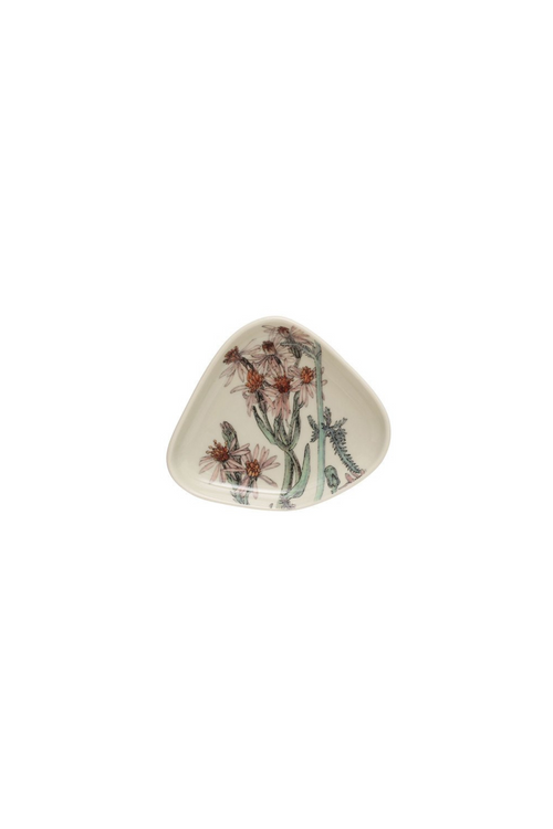Wild Floral Ceramic Dish