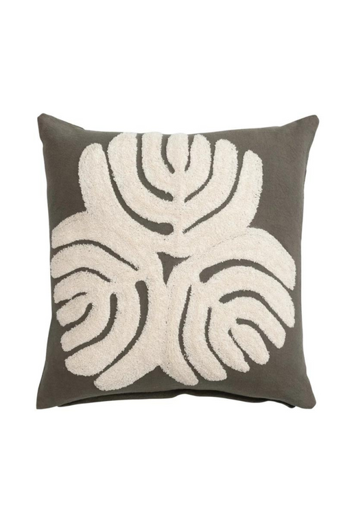 Creative-CoOp-Abstract-Embroidered-Cotton-Pillow