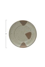 2 of 2:Geo Ceramic Appetizer Plate